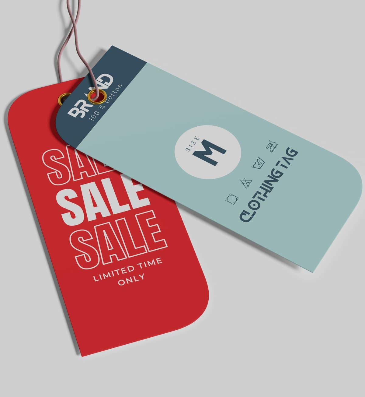 Custom Hang Tags for Clothing – Garment Tags alternate view