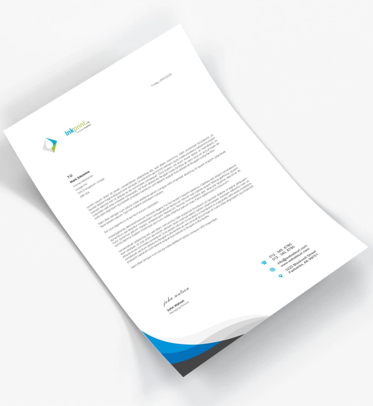 Doctor Letterheads Premium | Custom Letterheads delhi