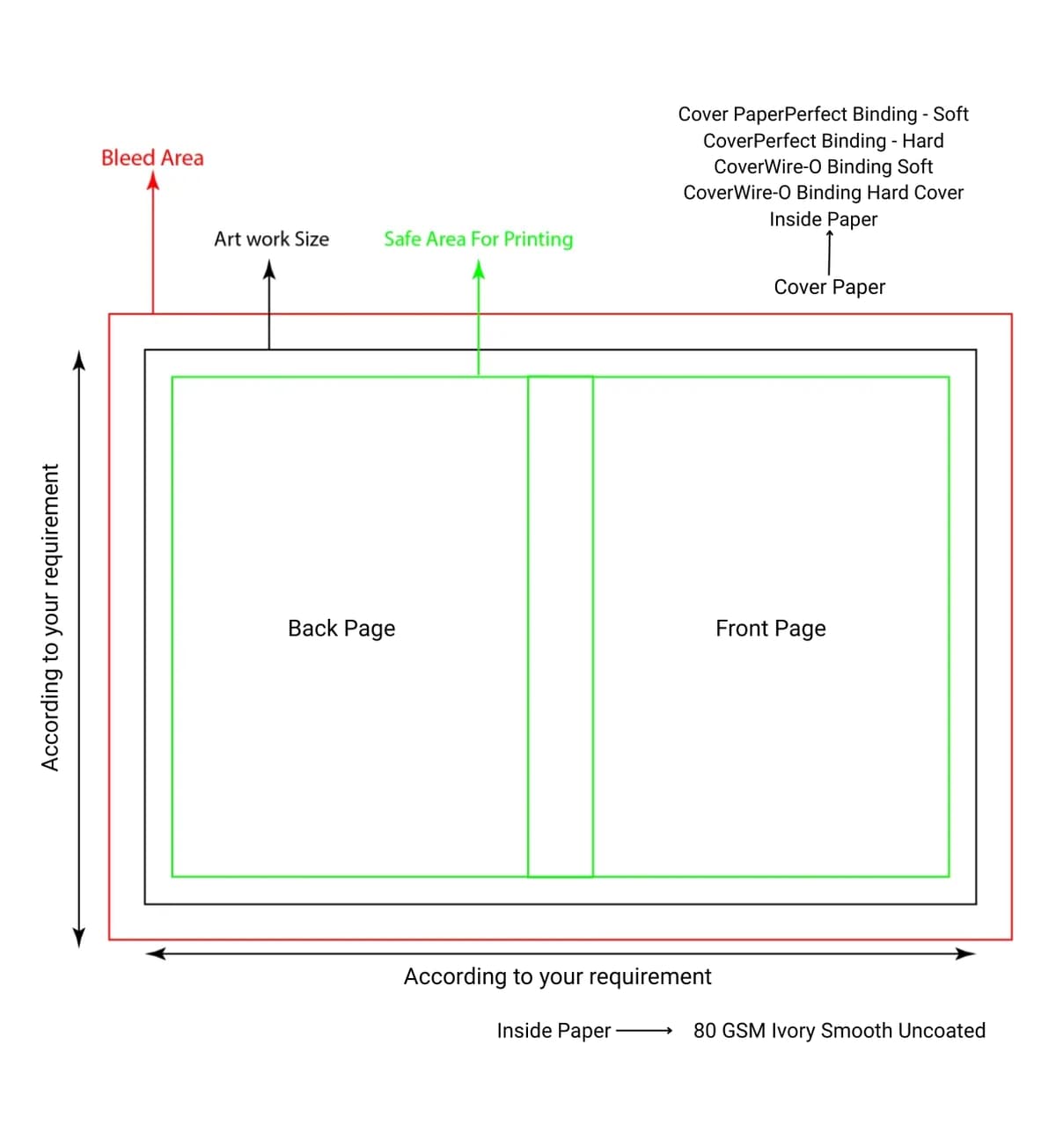 Custom Notebooks Printing – Tailored Diaries & Journals for All alternate view