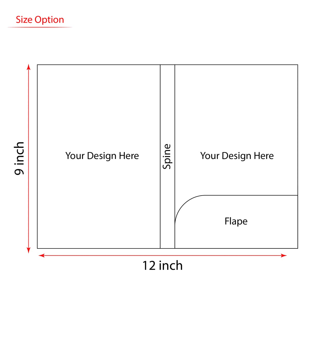 Custom Pocket Folders – Premium A4 Size Pocket Folder Printing alternate view