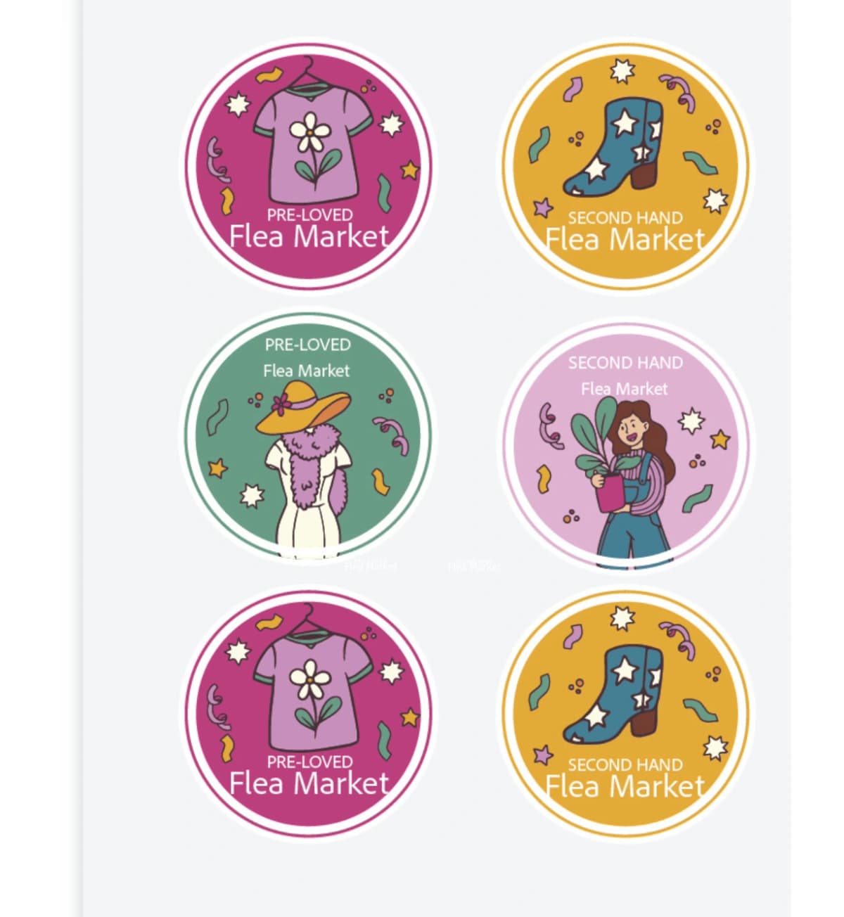 Custom Vinyl Stickers Printing – Personalized Stickers