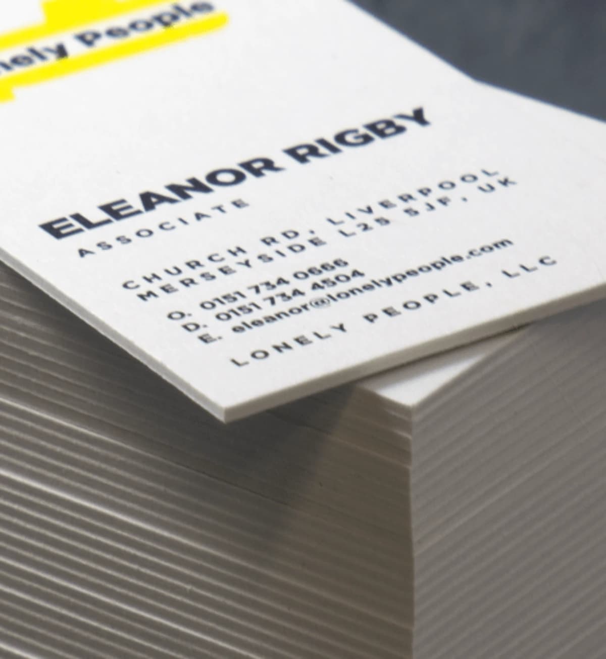 Ultra Thick Business Cards – Professional Visiting Card Printing Service