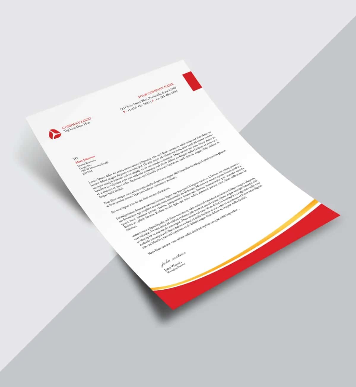 Letterheads image