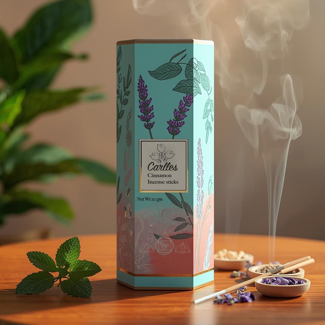 10g Hexagon Incense Stick Boxes