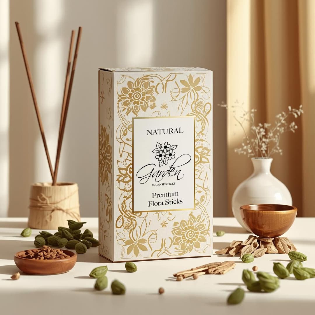 250g Eco Friendly Incense Stick Boxes