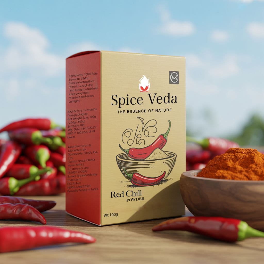 250g Eco Friendly Spices Boxes