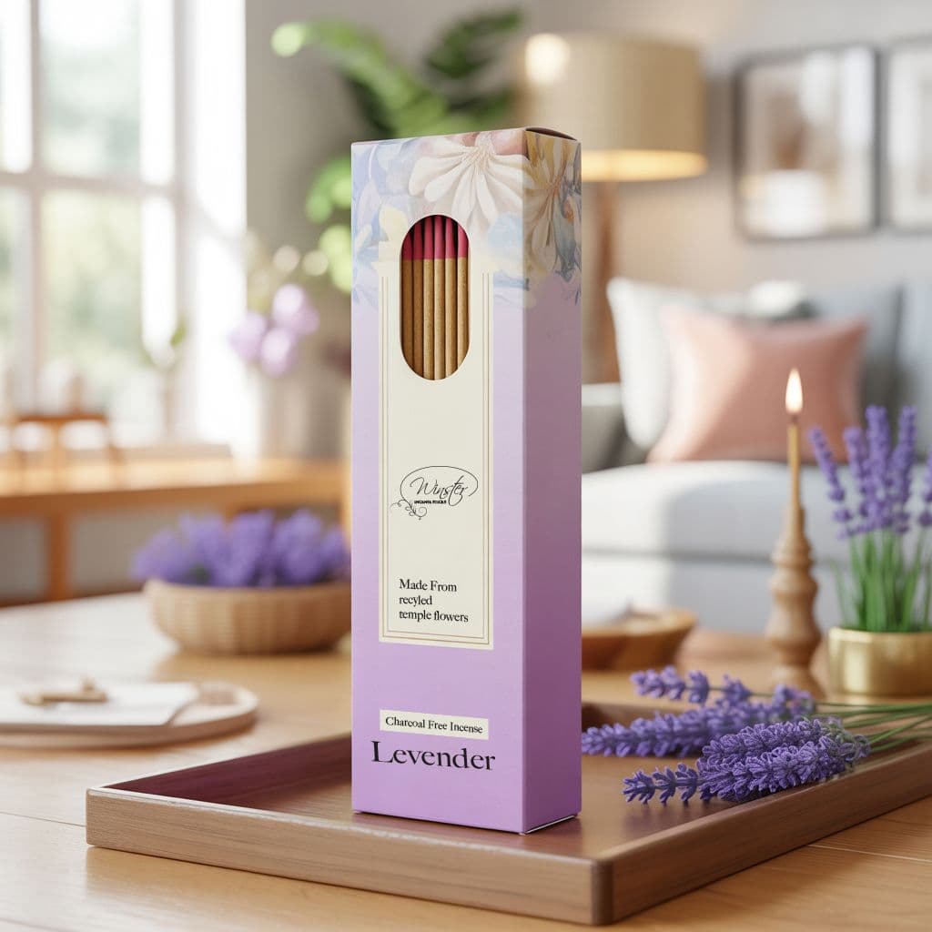 250g Eco Friendly Window Incense Stick Boxes