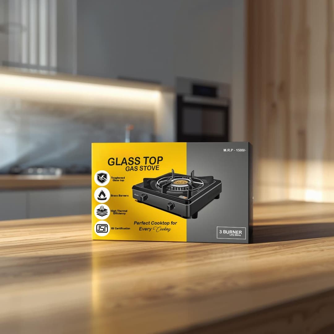 Custom Gas Stove Boxes – Flip Top Luxury Cartons for Appliances