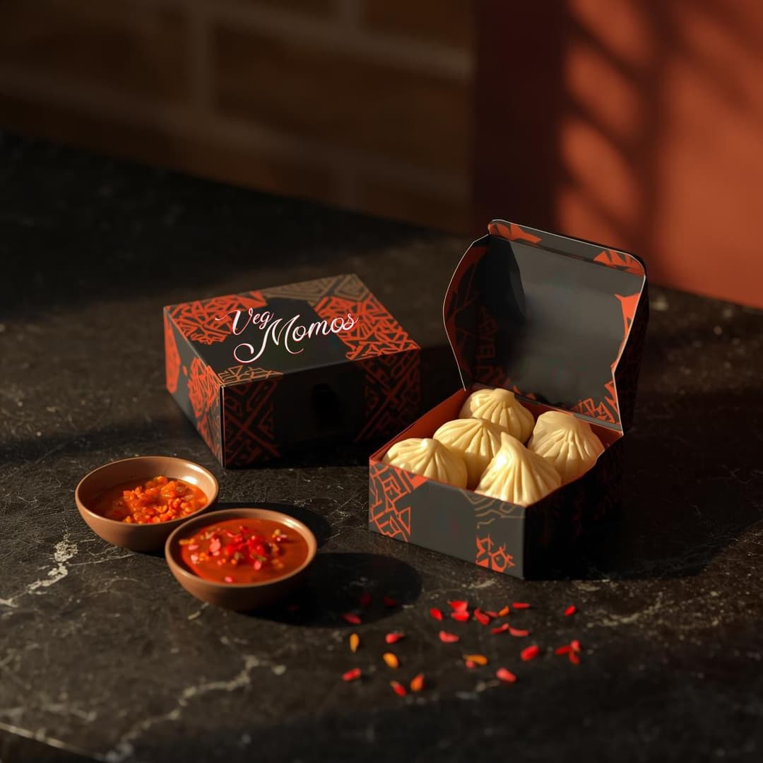 Custom Momos Boxes