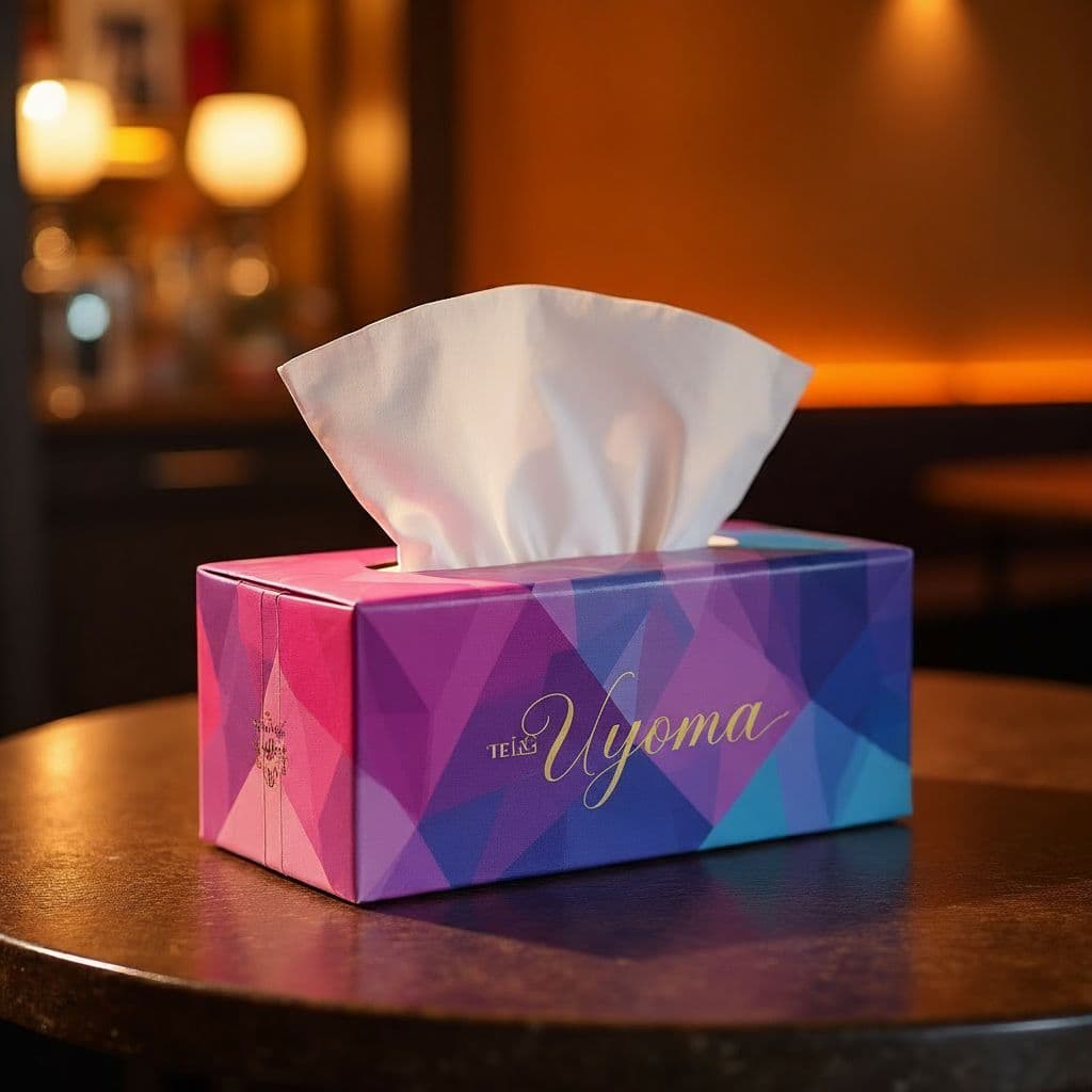 Custom Tissue Boxes alternate view