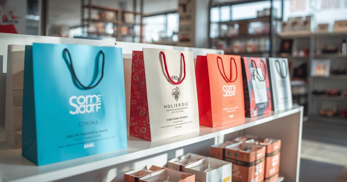 Kraft Paper Shopping Bags