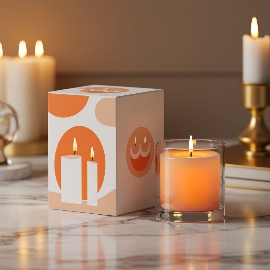 LED Candle Packaging Boxes – Rectangle Straight Tuck End Box