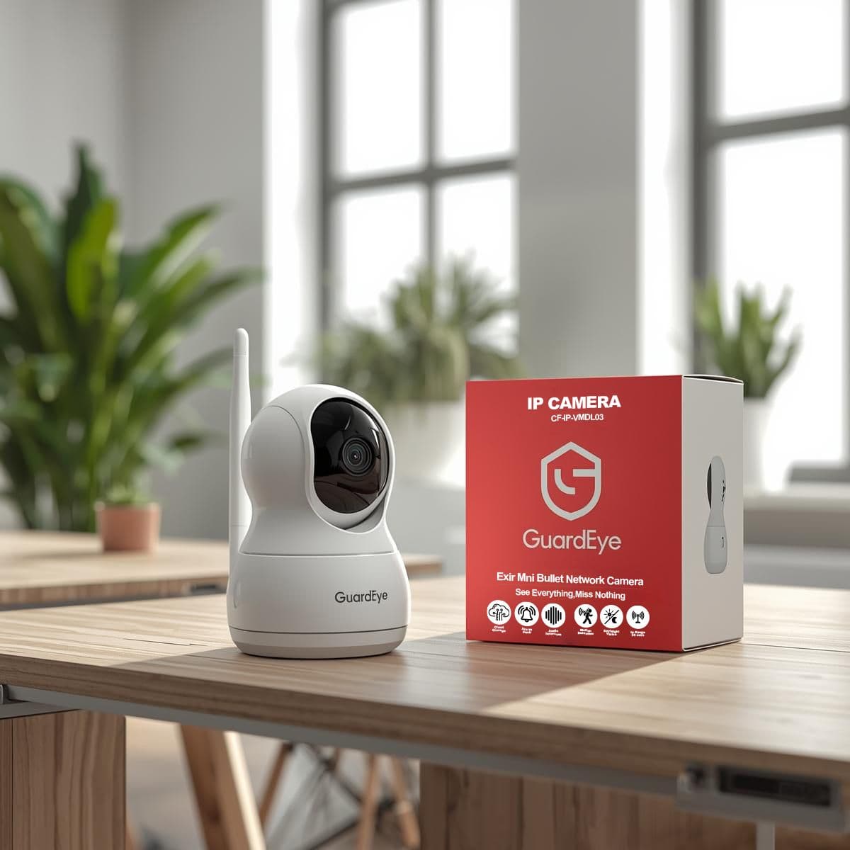 Premium CCTV Camera Packaging – Tuck End Boxes for Security alternate view