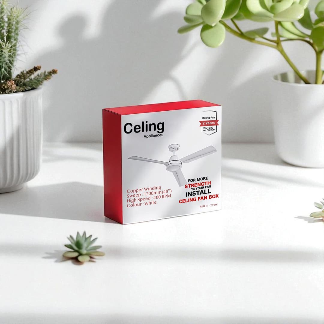 Standard Ceiling Fan Boxes – Premium Tuck End Packaging