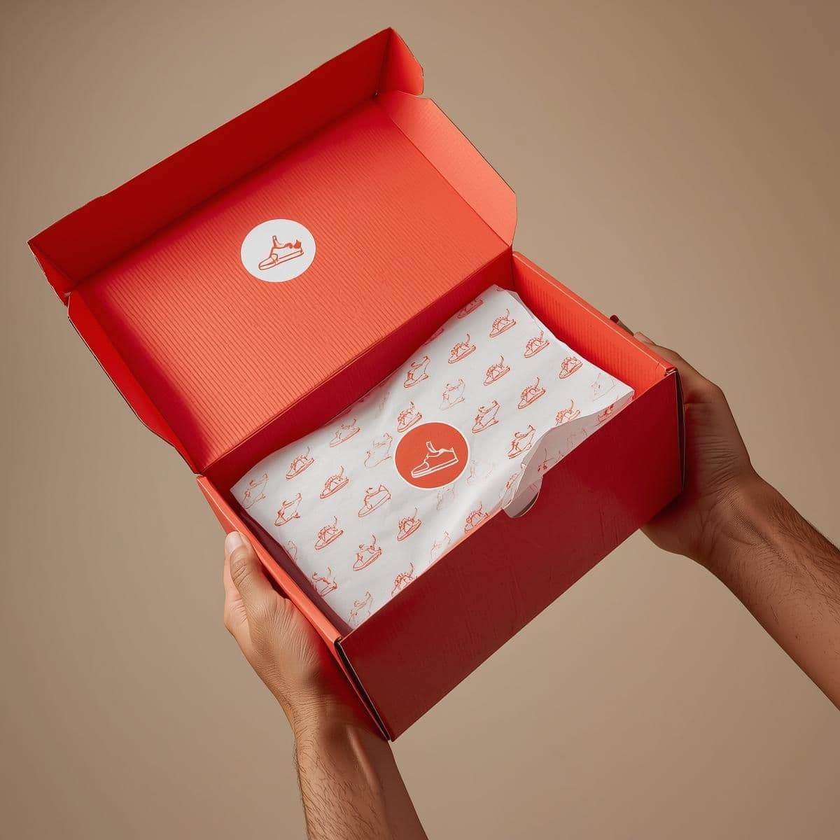 Custom Shoe Wrapping Tissue Paper – Footwear Packaging for Shoes Box alternate view