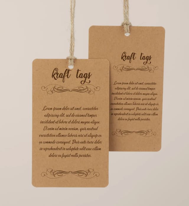 Custom Printed Hang Tags