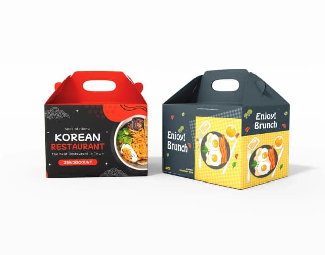 Custom Food Delivery Packaging Boxes